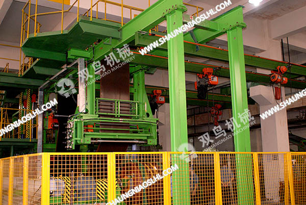 雙鳥牌SHH型環鏈電動葫蘆在橡膠行業案例